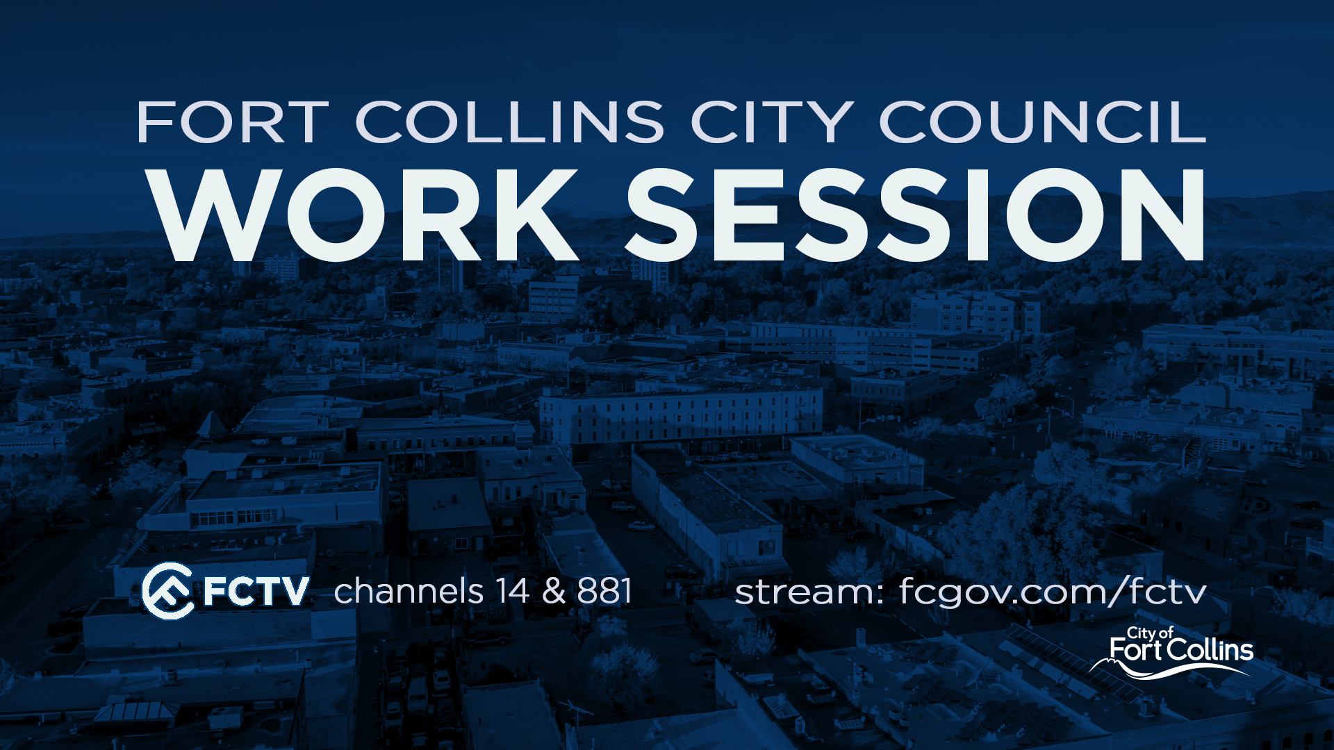 Fort Collins City Council Work Session 6:00 PM