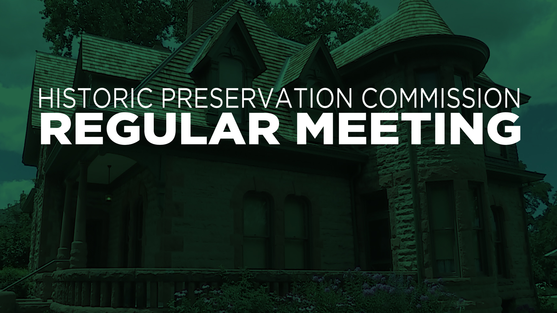 Historic Preservation Commission Meeting 5:30 PM