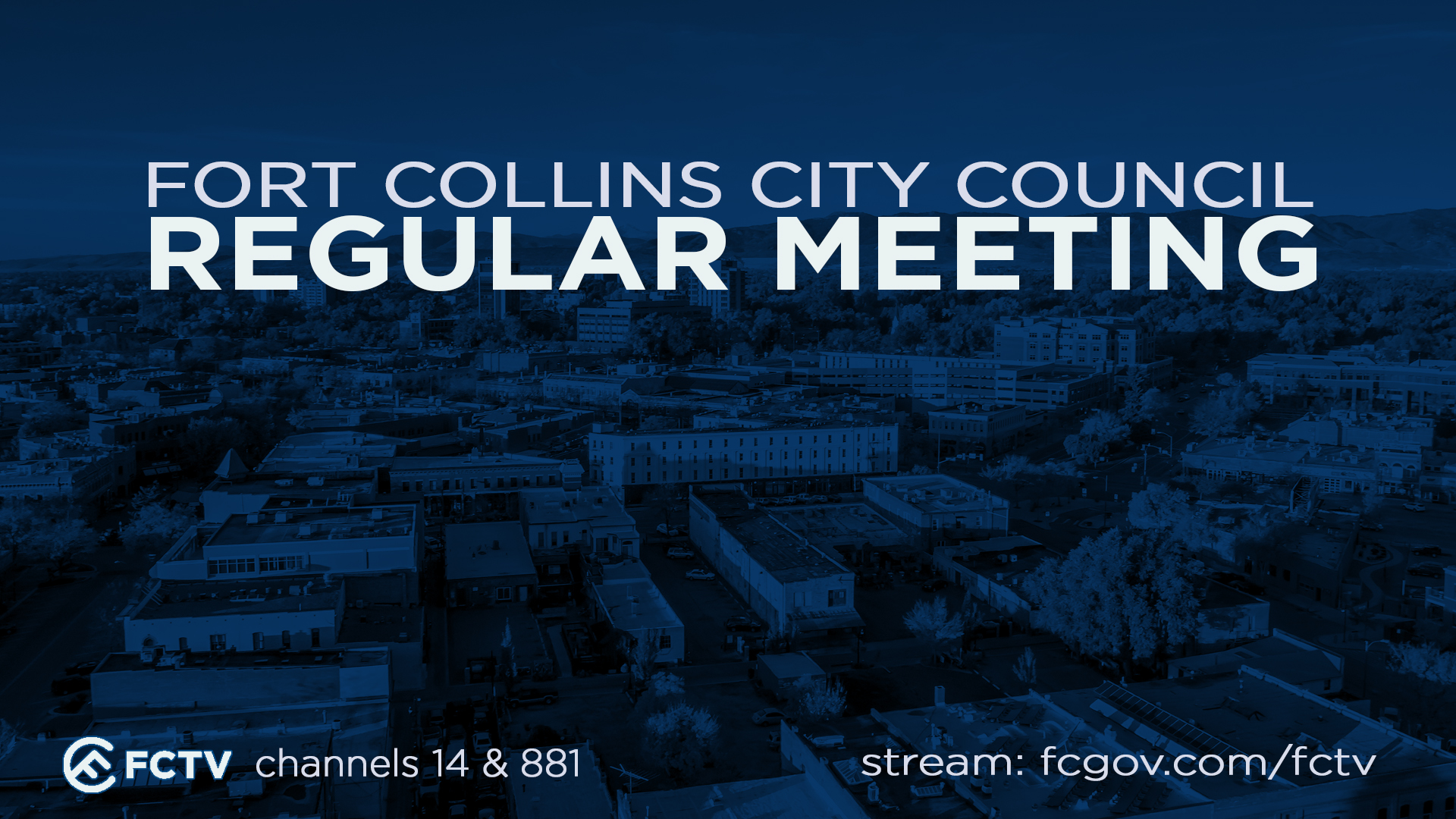 Fort Collins City Council Regular Meeting 5:00 PM