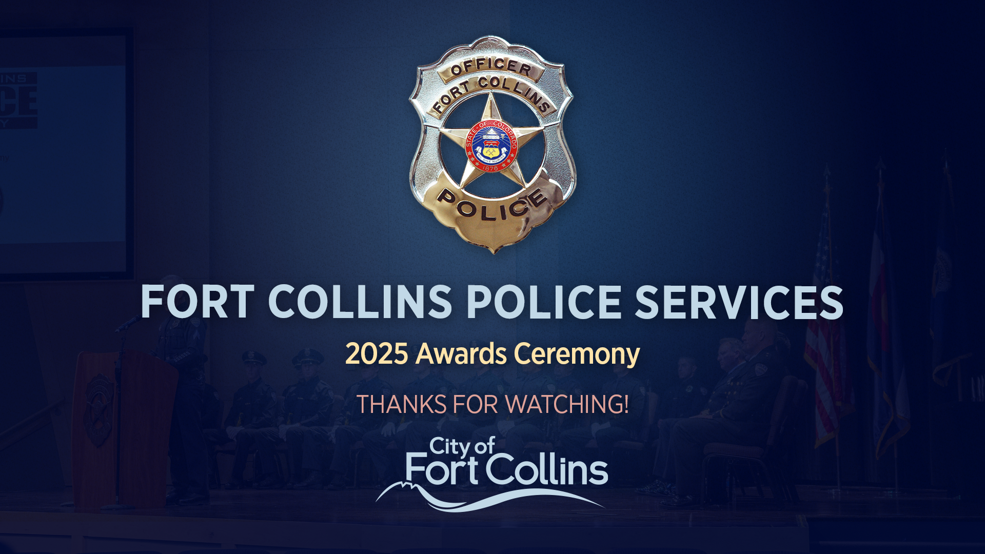 Fort Collins Police Services Awards 2025